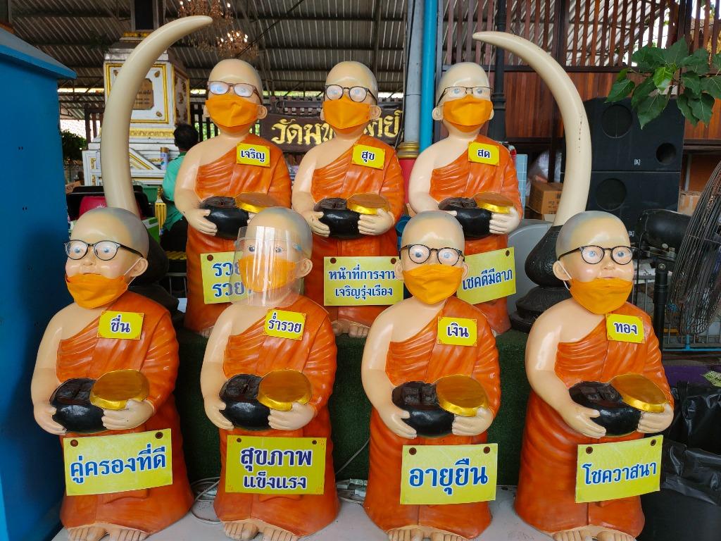 Wat Mahabut (Lady Ghost Temple) Luk Thep Miracle Dolls ! Ready Stock