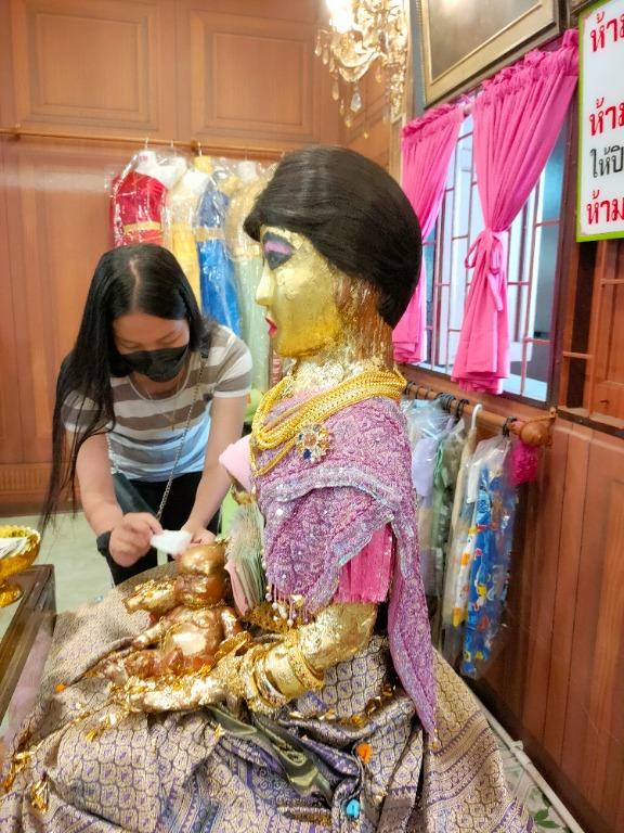 Wat Mahabut (Lady Ghost Temple) Luk Thep Miracle Dolls ! Ready Stock