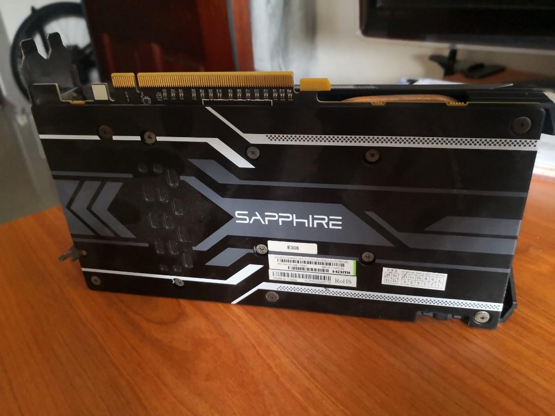Well used Sapphire Nitro R9 380X graphics card Computers Tech