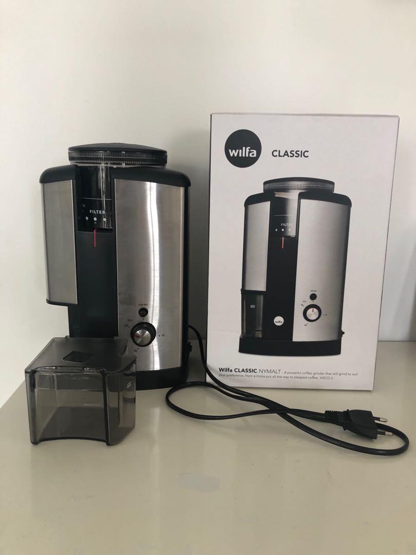 Wilfa CLASSIC NYMALT coffee grinder, TV 