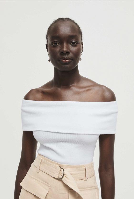 Witchery off shoulder top outlet