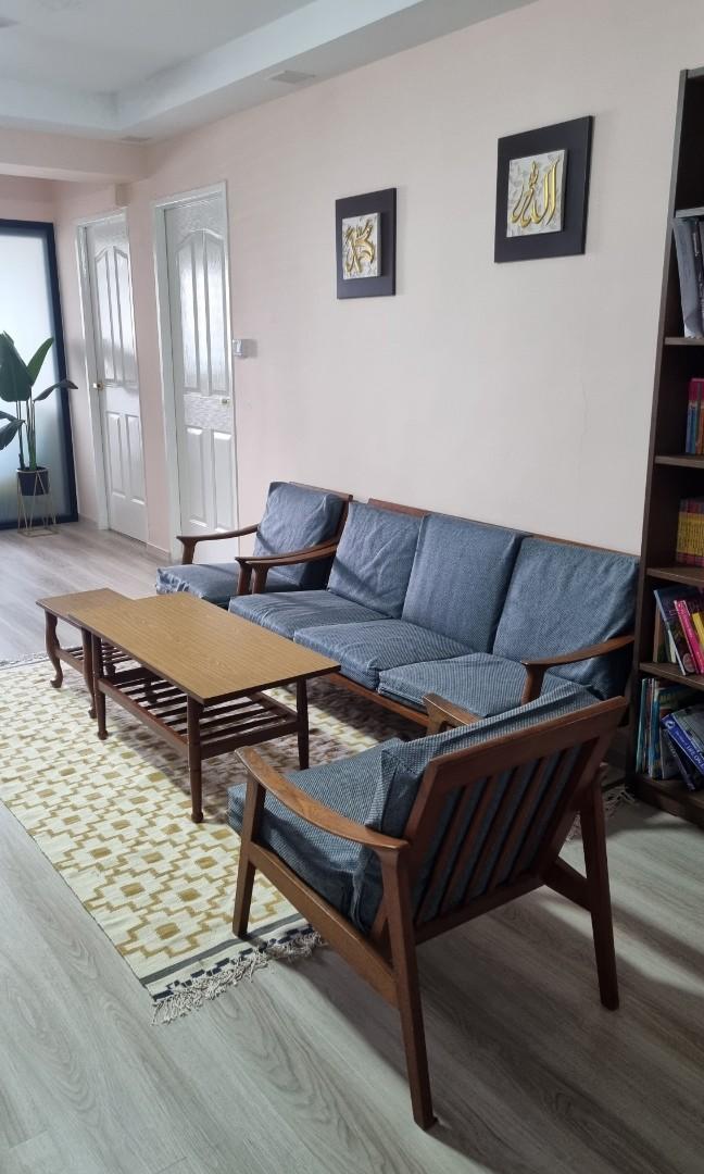 Antique 'Pak Awang' sofa set, Furniture & Home Living, Furniture, Sofas