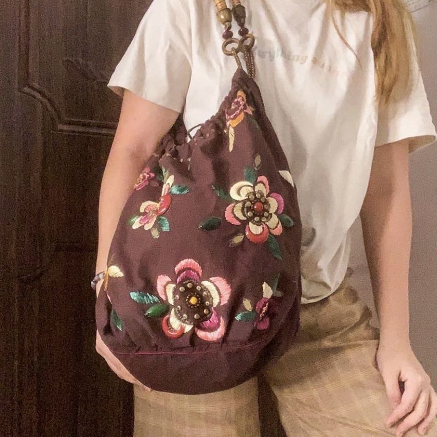 floral vintage bag