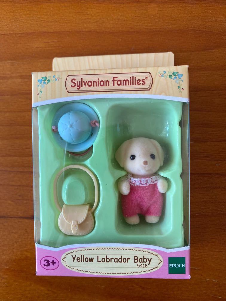 SYLVANIAN FAMILIES: Famille Sylvanian 5418 - Bébé Labrador