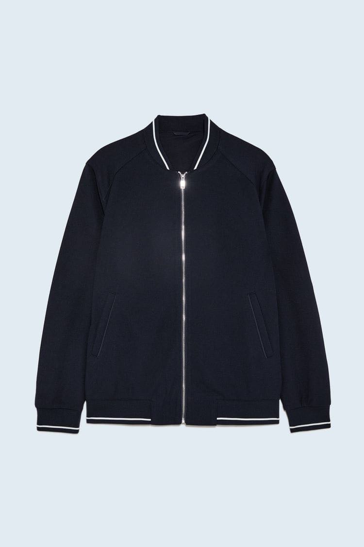 Zara pique sales jacket