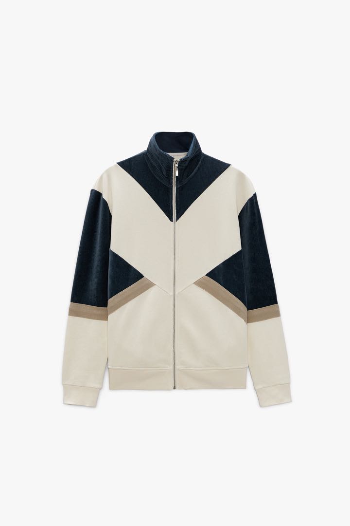 zara sweat jacket