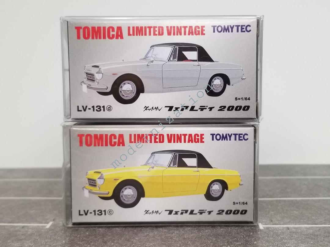 1套2件 Lv 131c Lv 131d Tomytec Lv 131c Datsun Fairlady 00 Sr311型60 S Yellow Lv 131d Datsun Fairlady 00 Sr311型60 S Silver 不散賣 1 64 興趣及遊戲 玩具 遊戲類