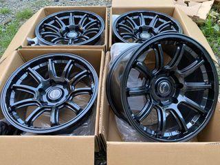 17” Rage Overland negative-12 offset mags grey 6Holes pcd 139 Bnew