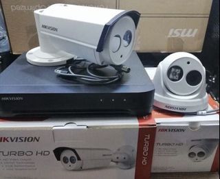 4CH CCTV by HIK Vision with remote view