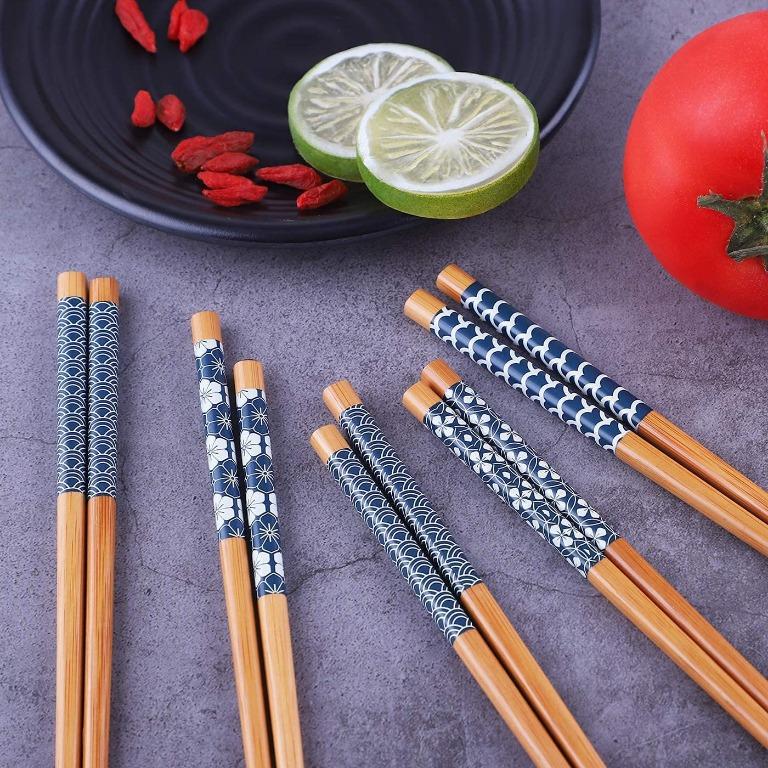 Premium IKEA 3 Pairs Bamboo Chopsticks 24 Cm Long Asian Japanese Noodles 