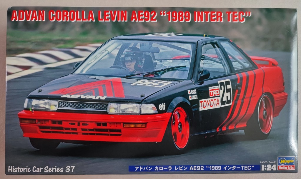 汽車模型1 24 Advan Corolla Levin Ae92 19 Intertec 興趣及遊戲 玩具 遊戲類 Carousell