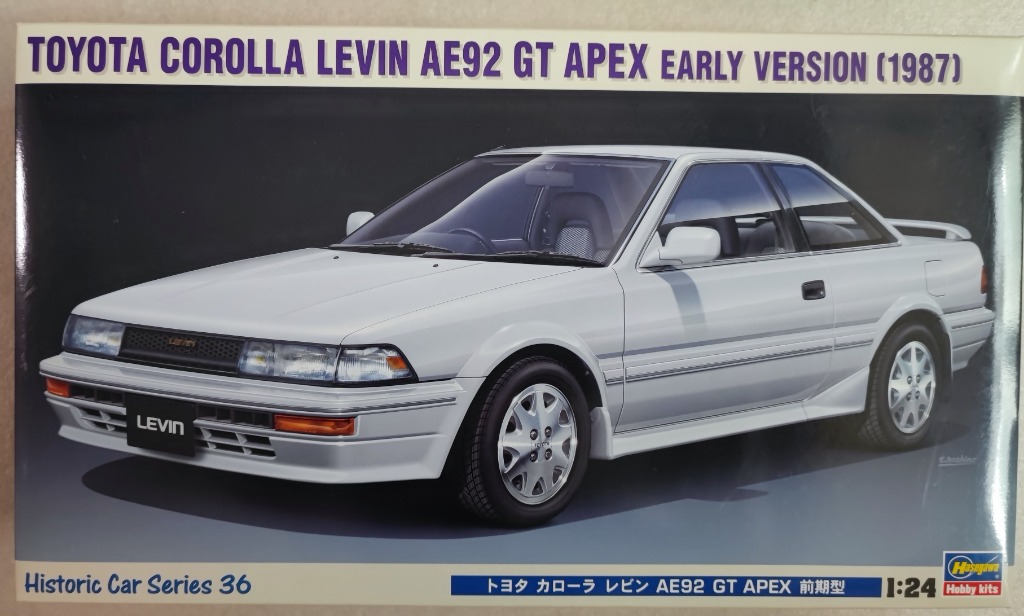 汽車模型1 24 Corolla Levin Ae92 Gt Apex Early Type 興趣及遊戲 玩具 遊戲類 Carousell