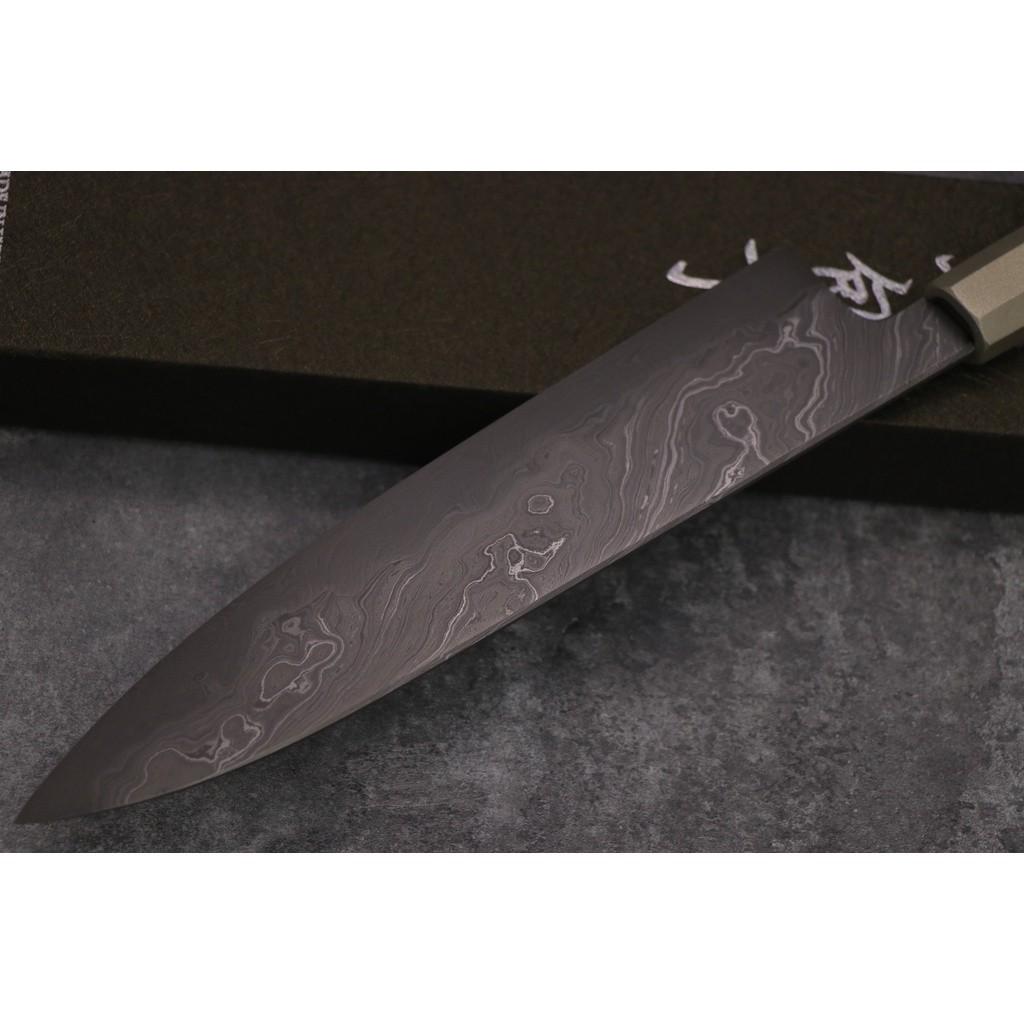 🇯🇵💖橋本庄市幽山💖【青二鋼白二鋼黑染牛刀240mm】💓 多款三銀