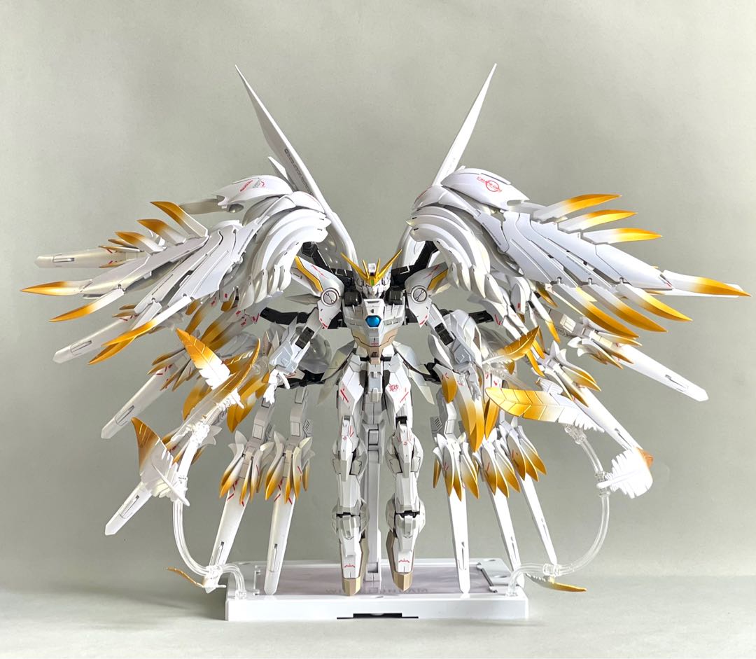 全上色完成品模心白雪姬Wing Gundam Zero gffmc fix 1/100 mg, 興趣及 