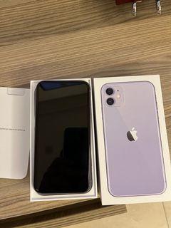 二手 蘋果IPhone 11 64G 紫色
