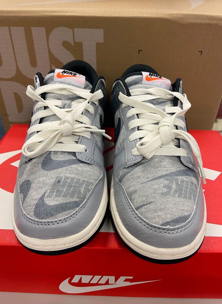 (全新) Nike Dunk Low SE Copy Paste / US6.5 EUR39 /灰 白 黑, 女裝, 鞋, 波鞋 ...