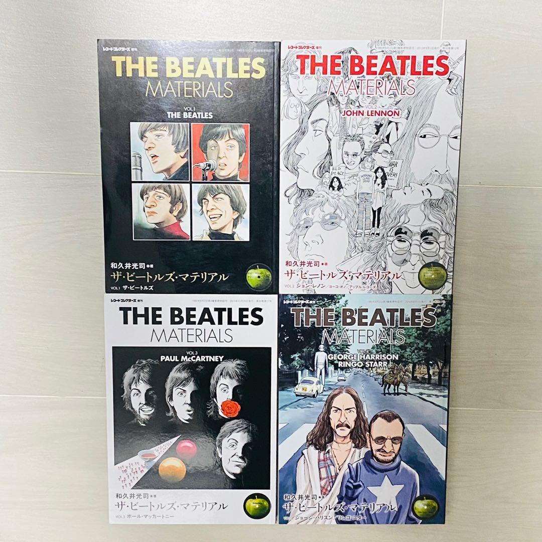 ミュージックマガジンThe　Beatles　雜誌及其他-　Vol.4　Vol.1　文具,　Materials　書本　興趣及遊戲,　和久井光司著浦澤直樹繪披頭四,　Carousell
