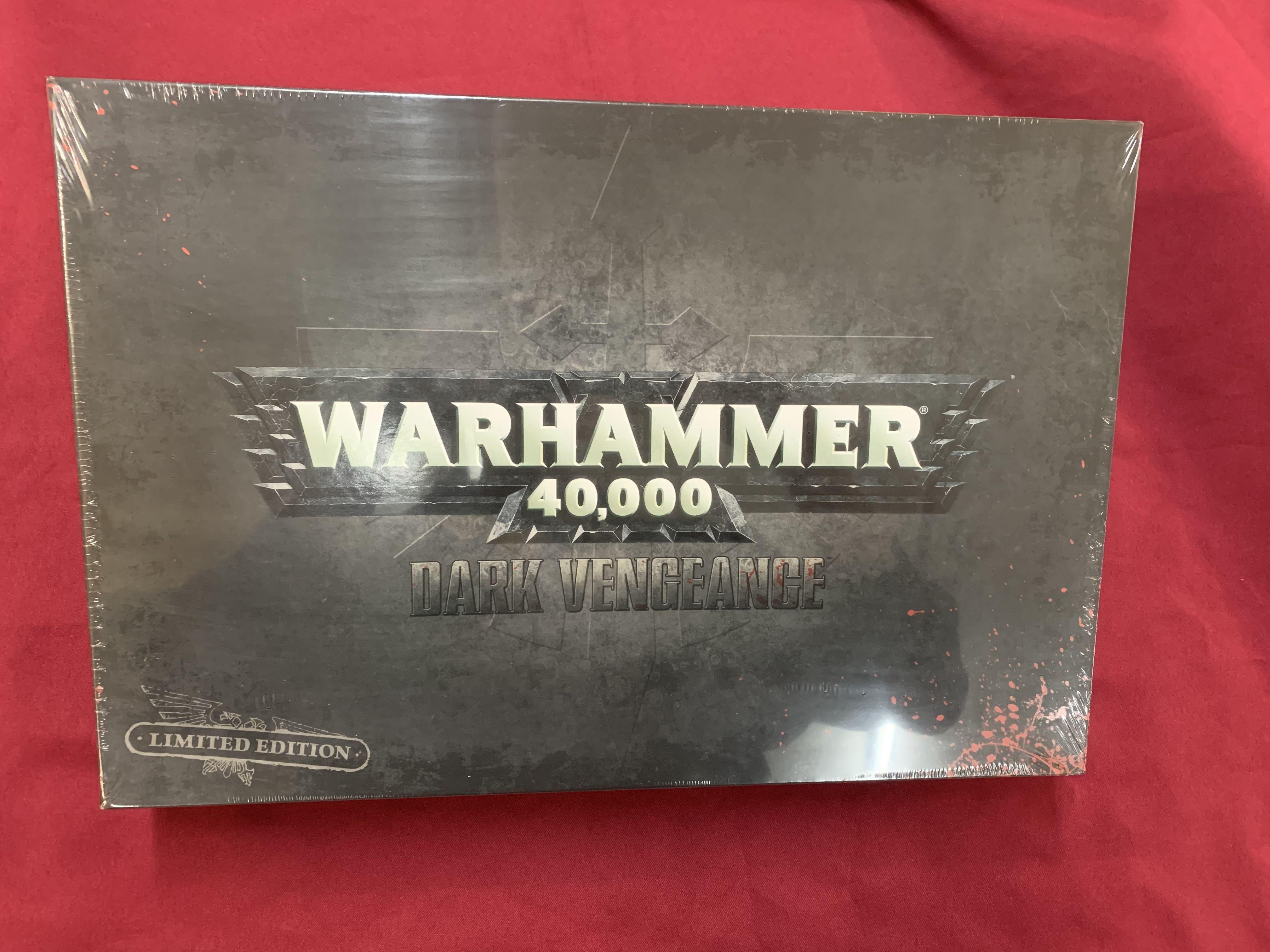 售全新WARHAMMER 40K Dark Vengeance Limited Edition, 興趣及遊戲