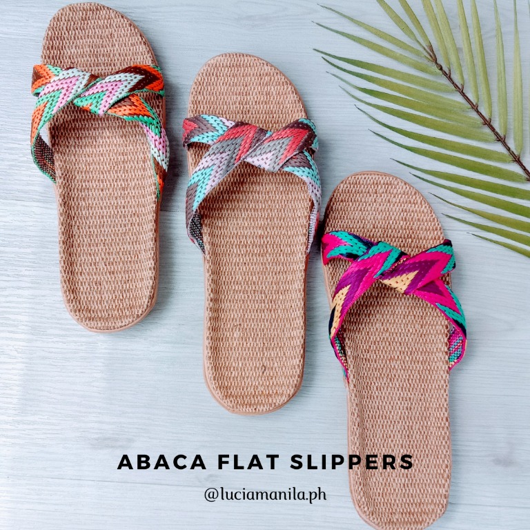 Abaca slippers for on sale sale