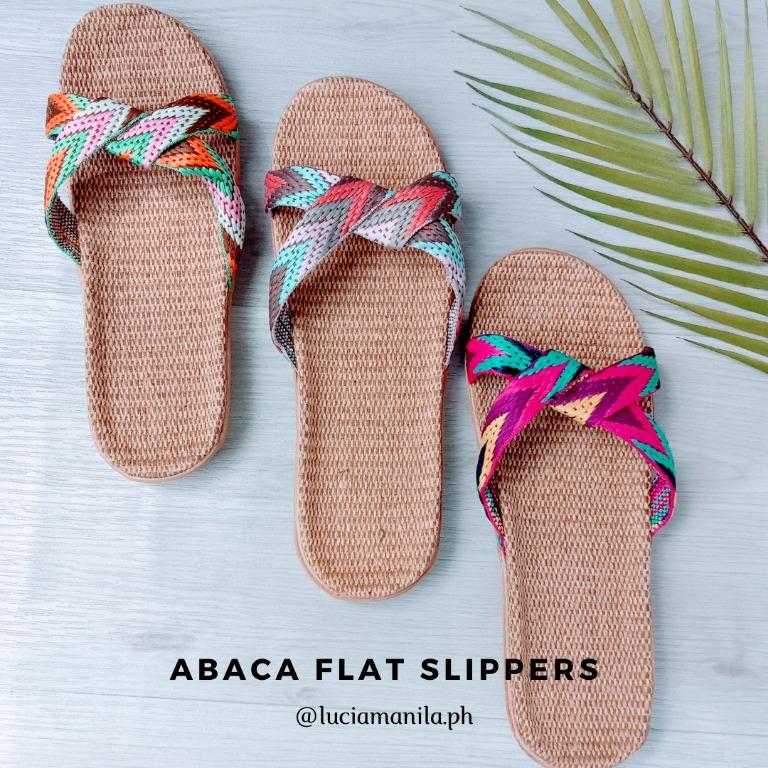 Abaca slippers for sale best sale