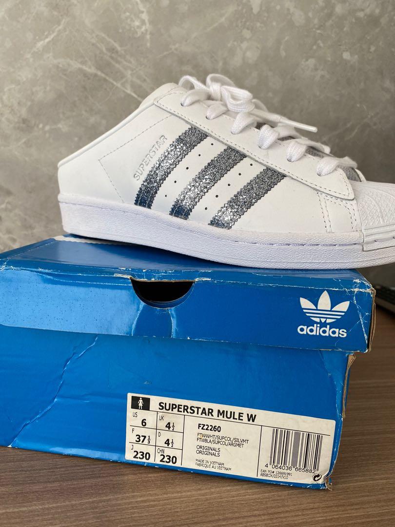 adidas superstar mules