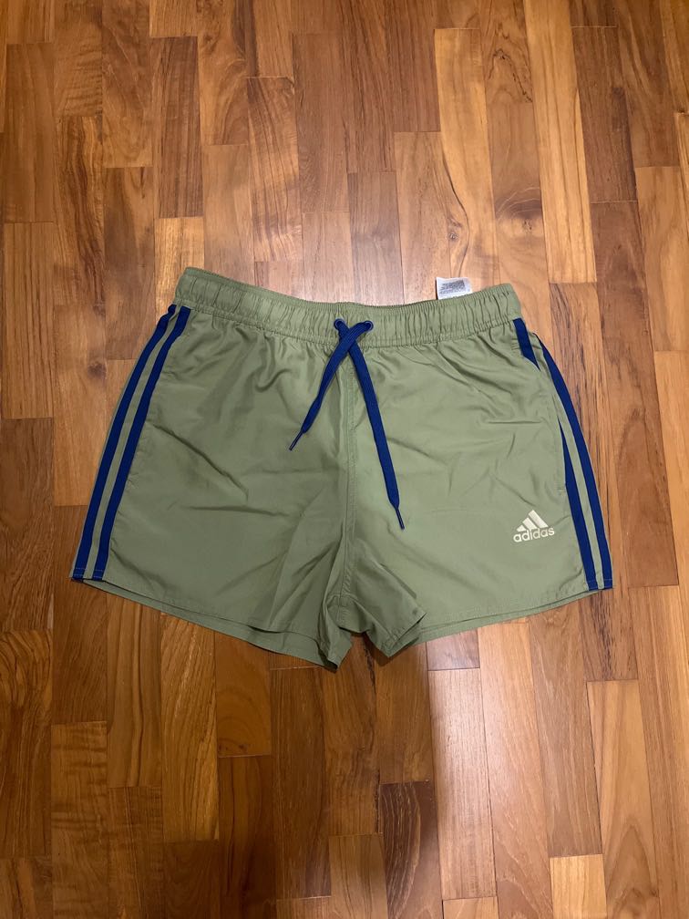 adidas swim shorts green