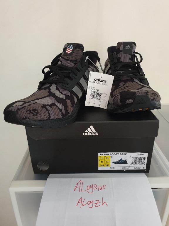 adidas Ultra Boost 4.0 Bape Men s Fashion Footwear Sneakers