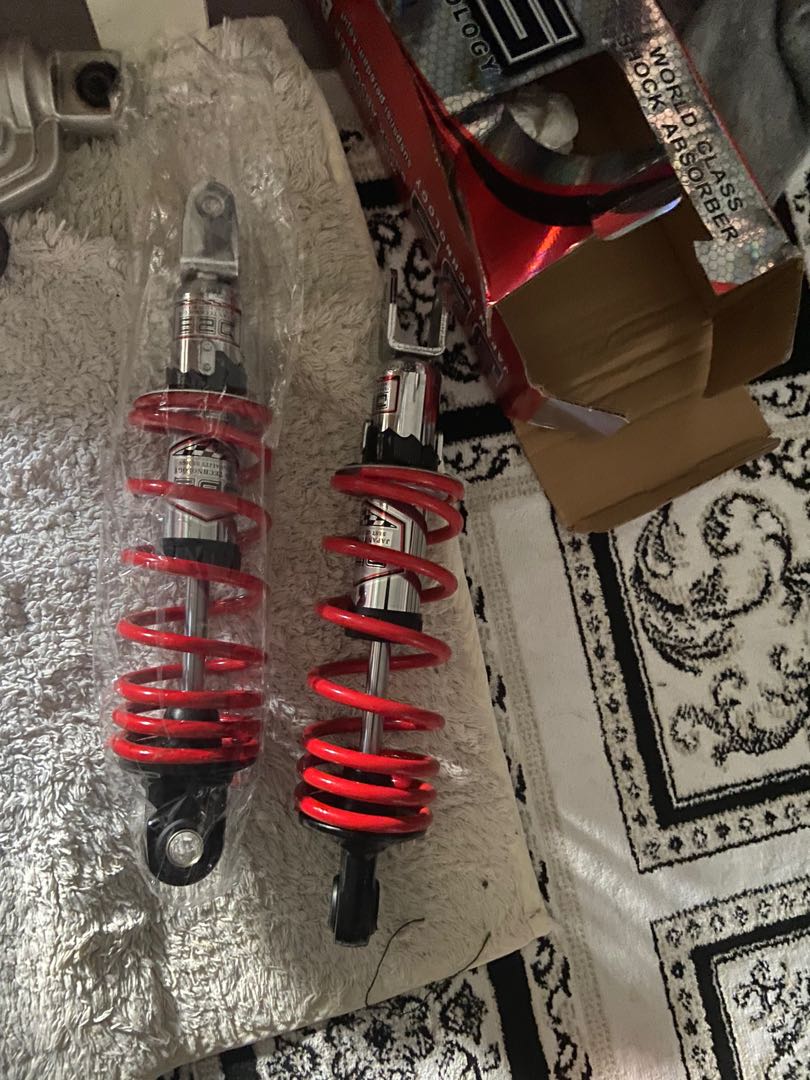 DBS Aerox Suspension, Motorcycles, Motorcycle Accessories on Carousell