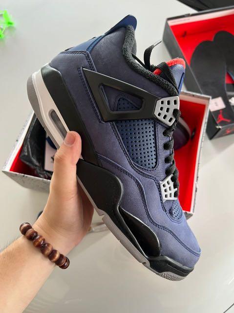 Air Jordan 4 Winter Blue, Men's Fashion 