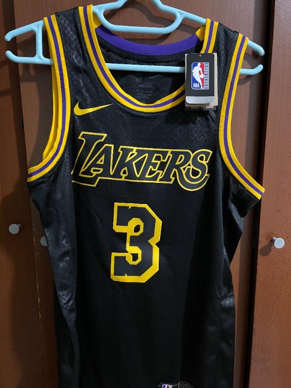 Nike Men Nba Swingman Jersey - Anthony Davis Lakers (black / davis anthony)