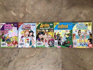 BUNDLE SALE:Archie's Digest Assorted (5 Pcs) WHOLESALE ONLY