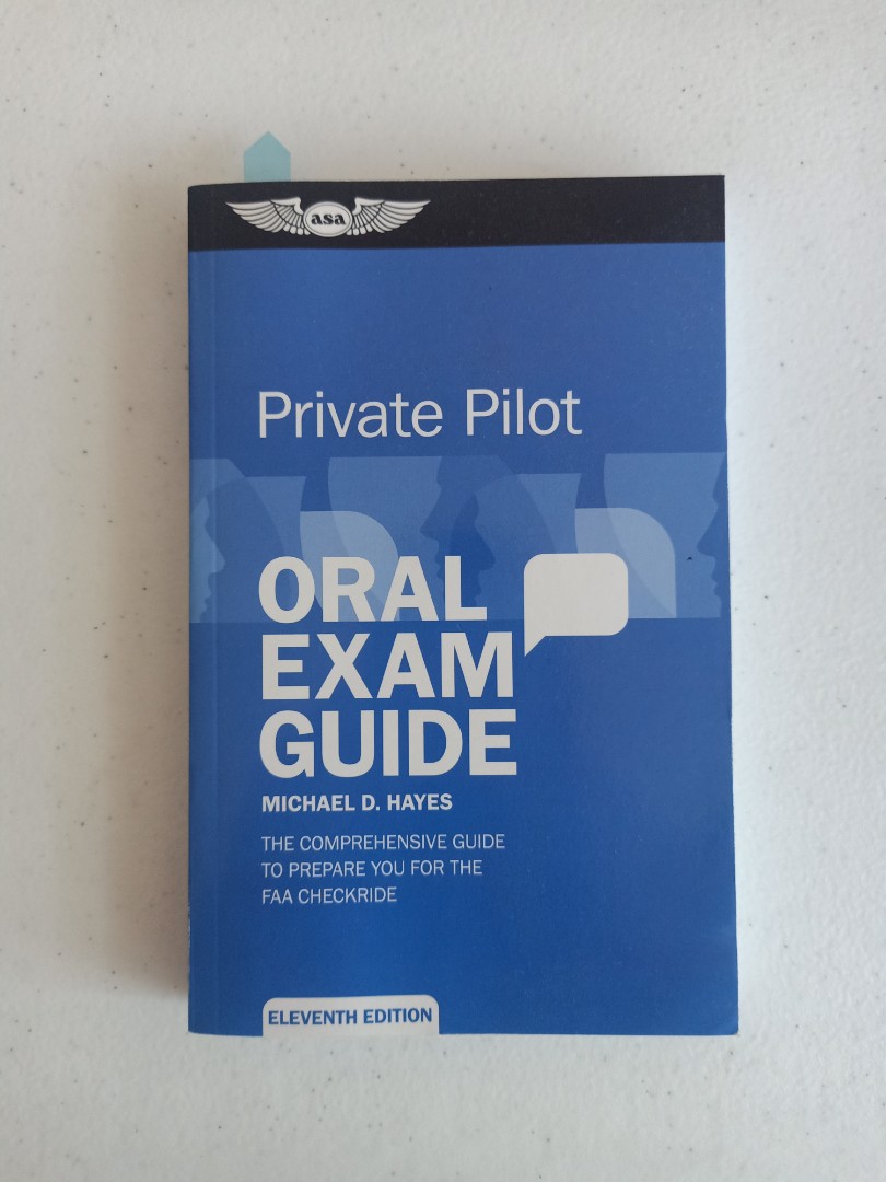 ASA Private Pilot Oral Exam Guide, Hobbies & Toys, Books & Magazines ...