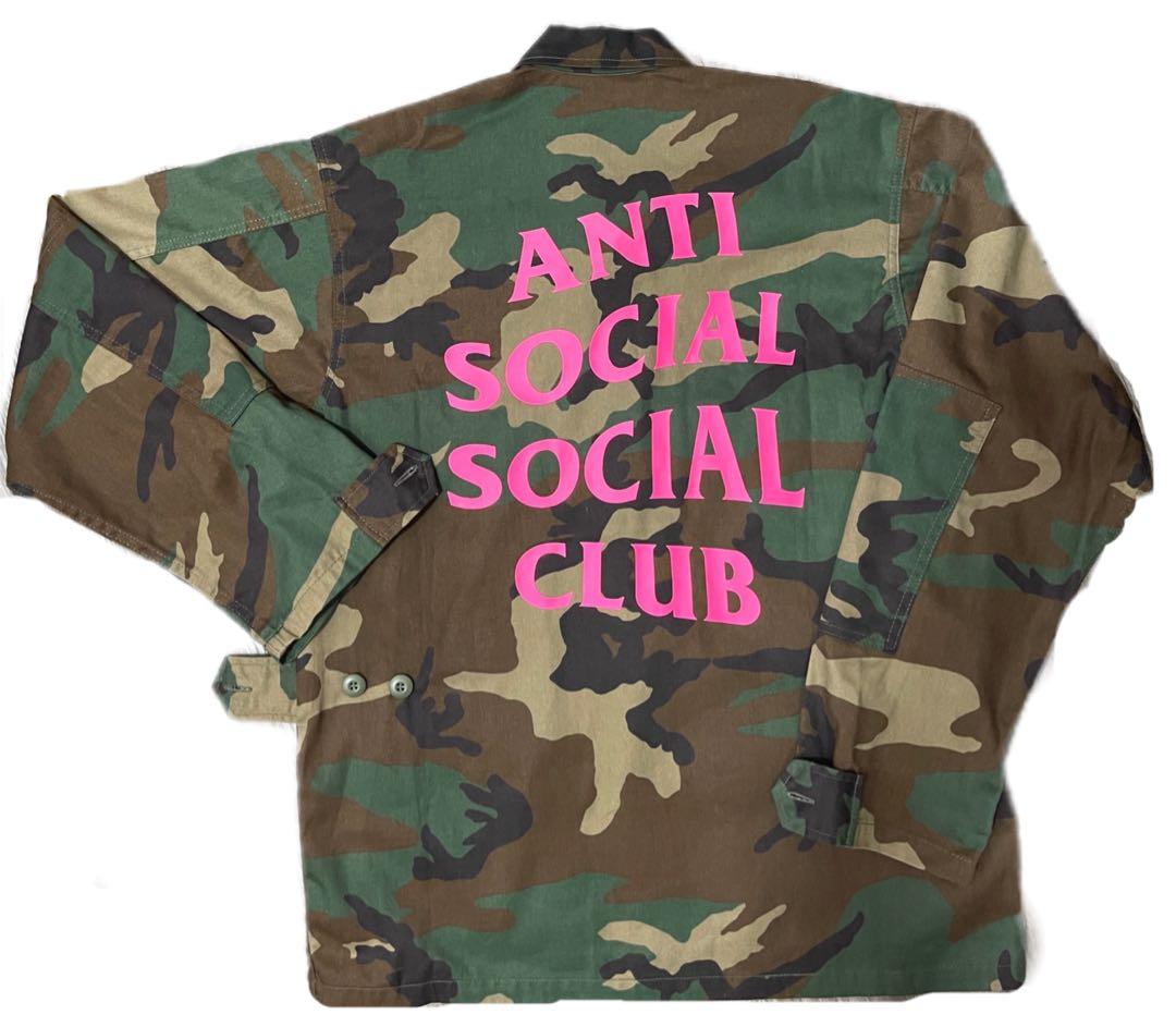 ASSC Anti Social Social Club Never Change BDU Camo Vintage Jacket Men s Fashion Coats Jackets and Outerwear on Carousell