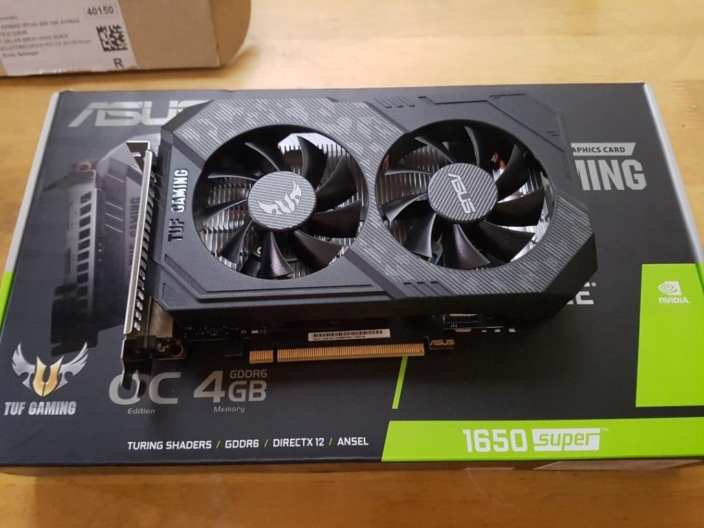 ASUS TUF Gaming GeForce GTX 1650 Super 4GB GDDR6 Computers Tech