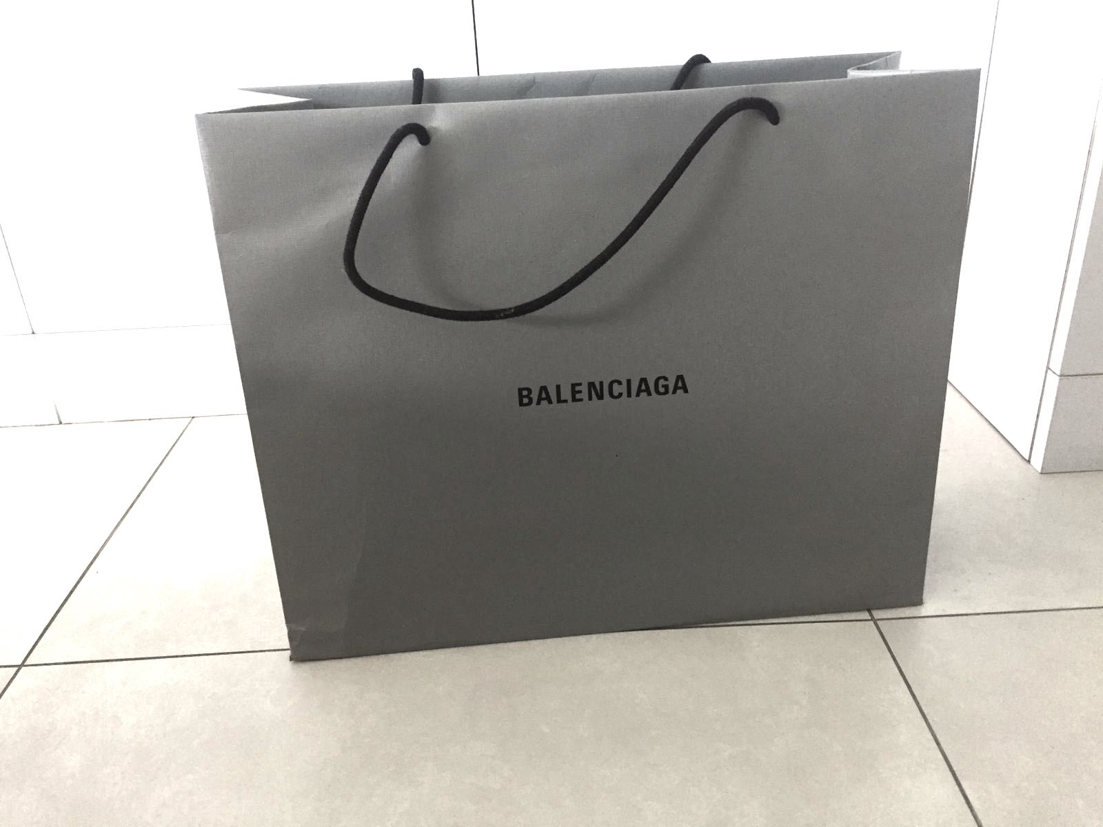 balenciaga paper bag