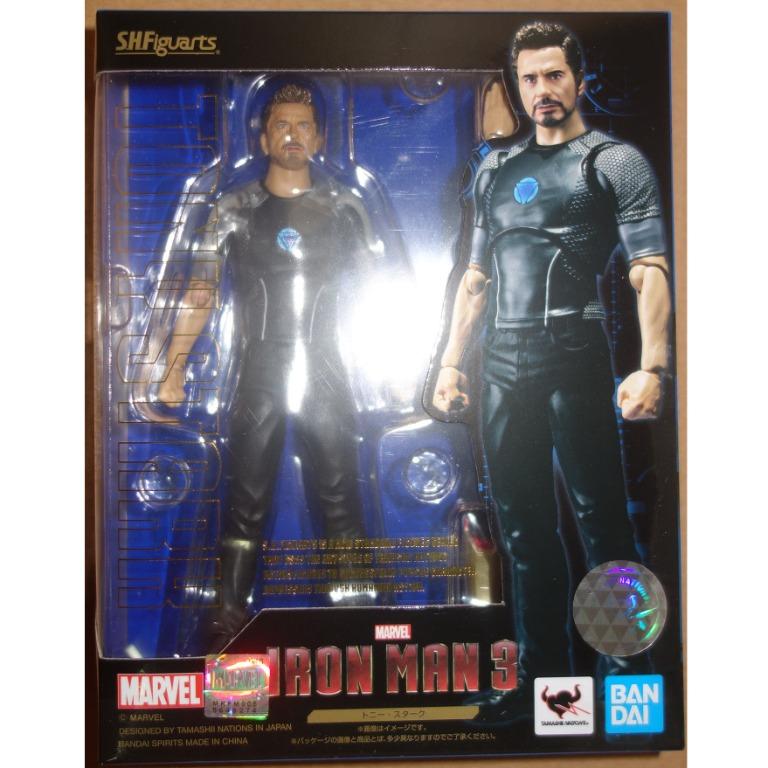 SHF S.H.Figuarts Avengers Tony Stark Iron Man 3 Action Figure Boy Birthday Gift 