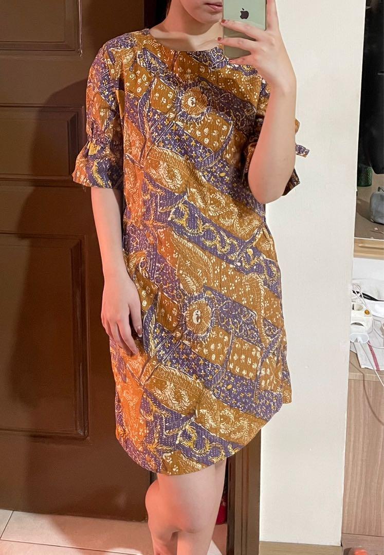 Model sack dress batik clearance