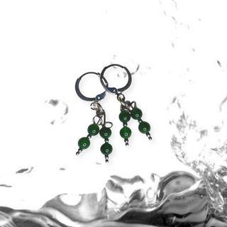 Bloodstone earrings