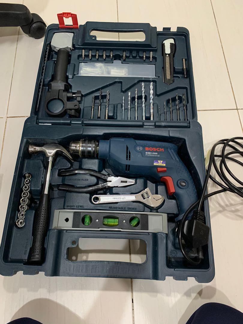 Bosch impact drill GSB 1300 Everything Else Others on Carousell