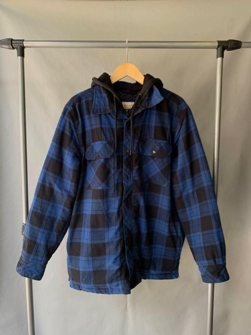 Boston Traders flanell hoodie jacket 