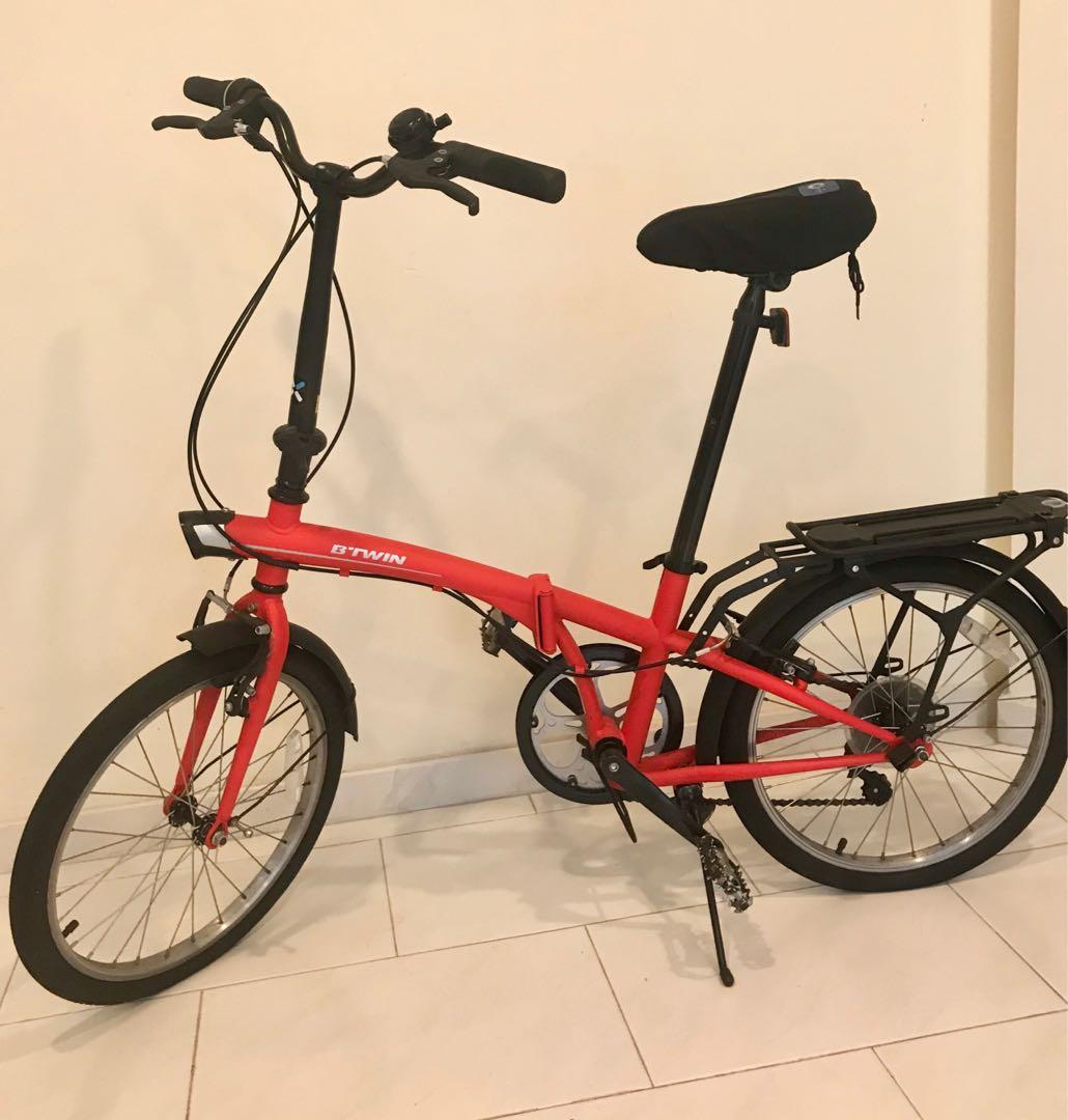 Btwin online gel seat