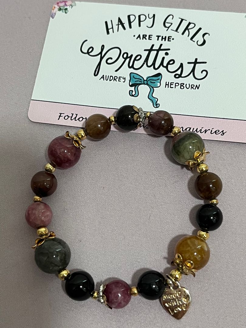 Candy Tourmaline Bracelet, Women's Fashion, Watches & Accessories
