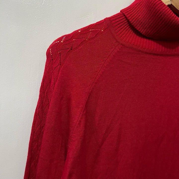 Carolyn Taylor Knitted Turtleneck Sweater Women s Fashion Tops Longsleeves on Carousell