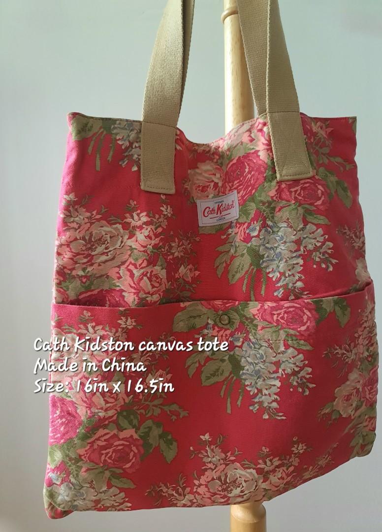 Cath kidston canvas tote discount bag