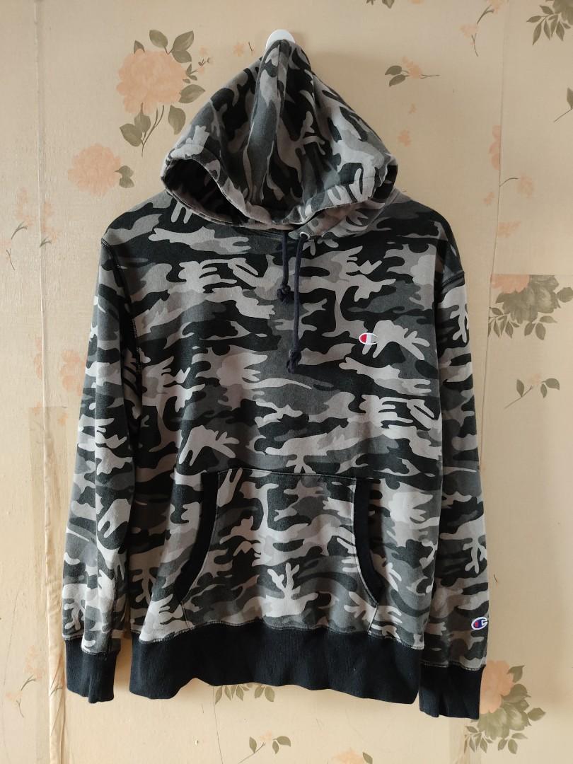Champion Camo Hoodie Men s Fashion Coats Jackets and Outerwear