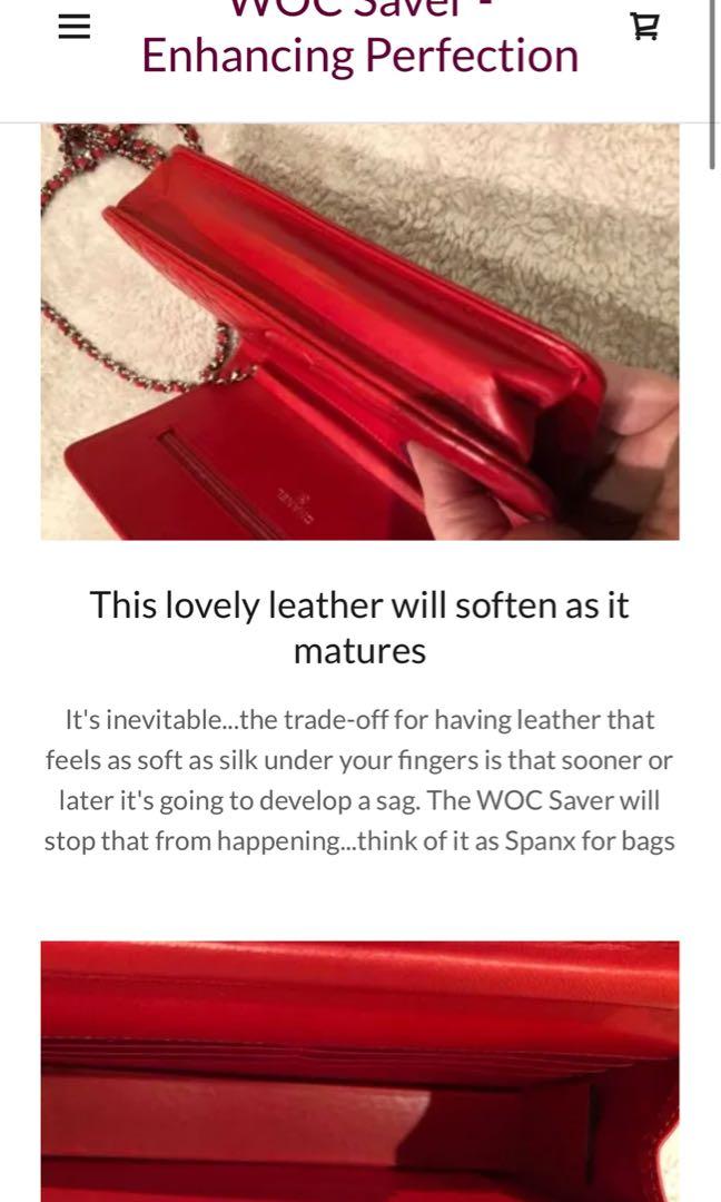 The Original WOC Saver Base & Side Saver for Chanel Wallet 