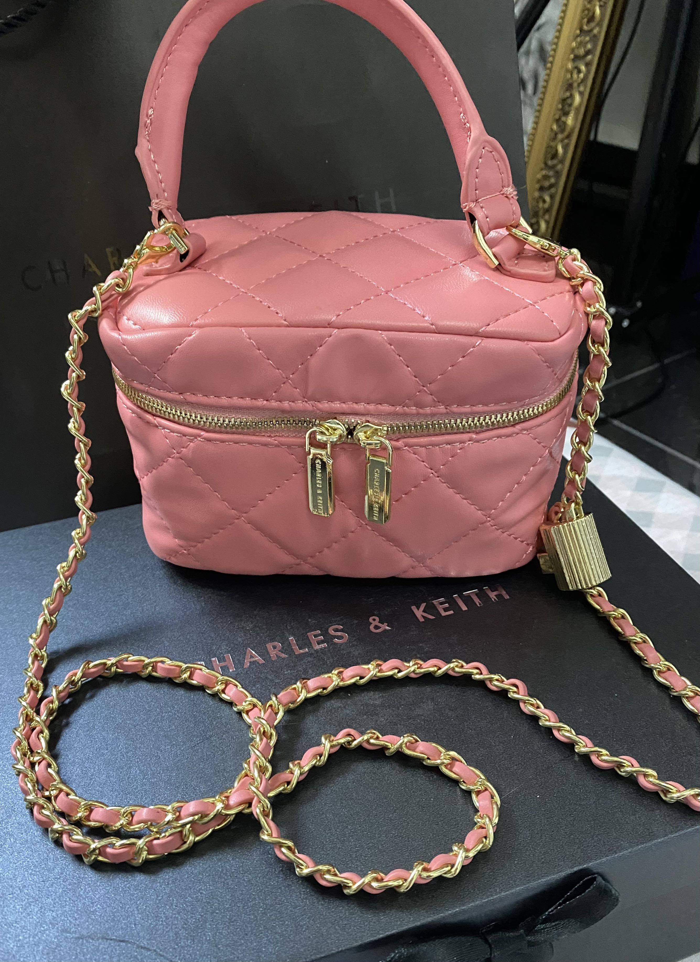 Charles and keith pouch bag discount