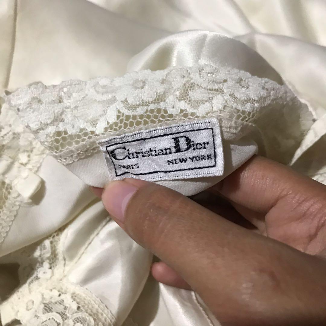 Christian Dior Vintage Nightie, Women's Fashion, Undergarments