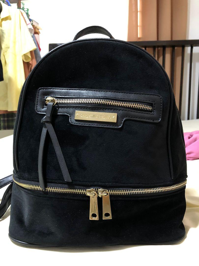 Christian Siriano Backpack, Women's Fashion, Bags & Wallets, Backpacks on  Carousell
