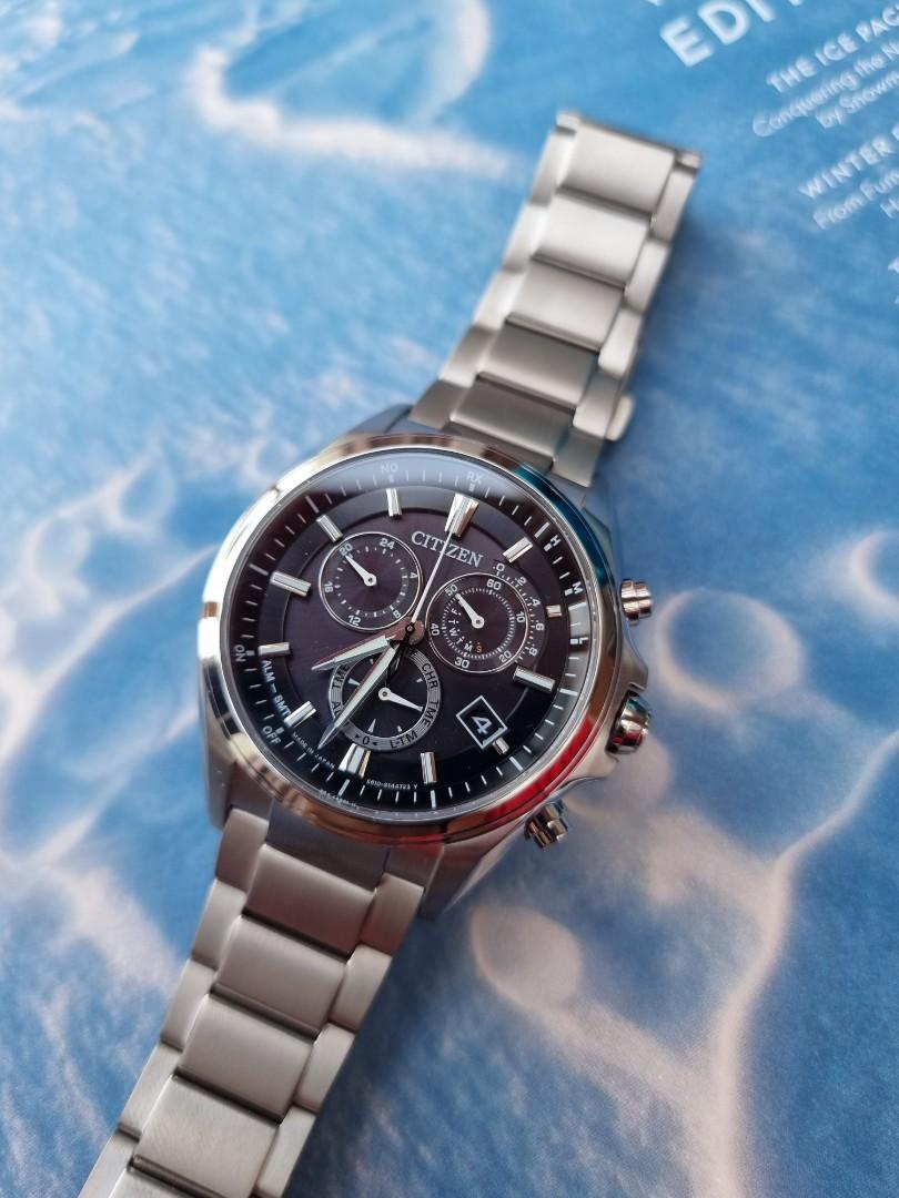 Citizen Eco Drive Titanium AT3050 5E Men s Fashion Watches